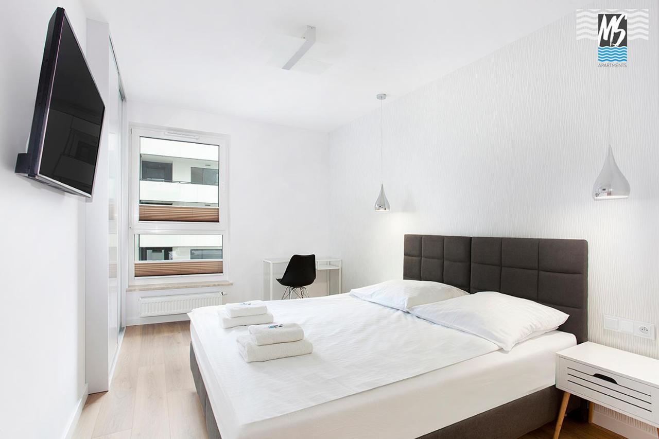 Ms Apartments Sky Tower IV Gdansk Bagian luar foto